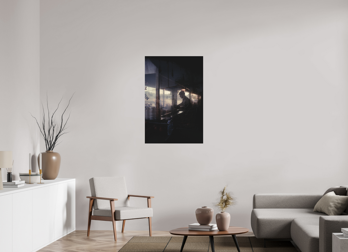 70 x 105 cm, Photo Print on Fuji Crystal DP II Matte Istanbul Impressions: Prep Work