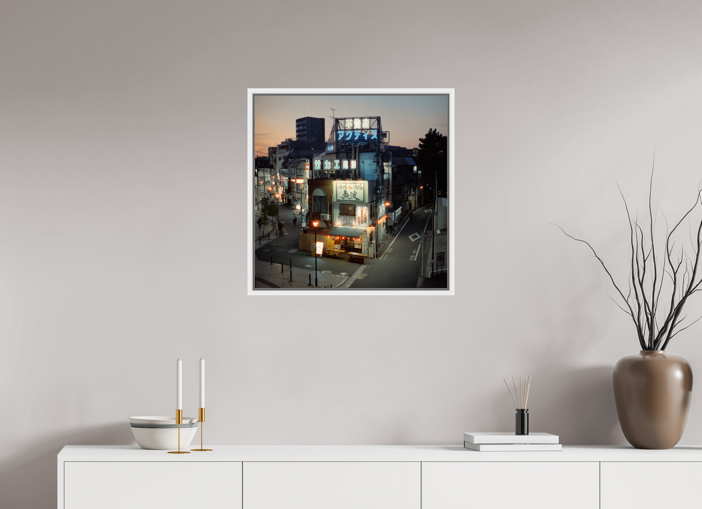 Postcards from Japan - Blue Hour Corner