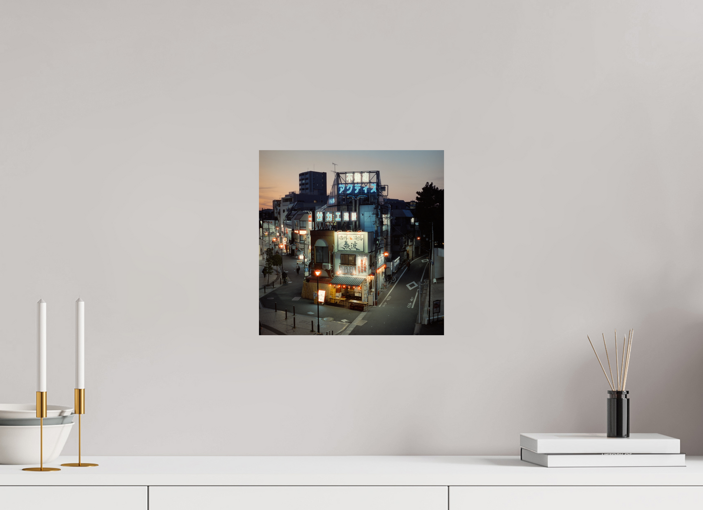 Postcards from Japan - Blue Hour Corner