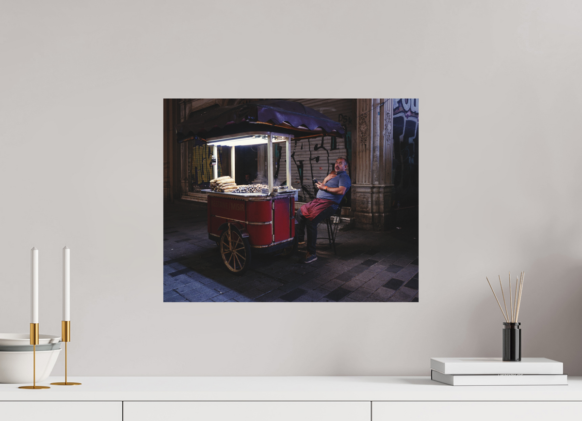 50 x 40 cm, Epson Fine Art Cotton Smooth Natural Istanbul Impressions: Corner Office