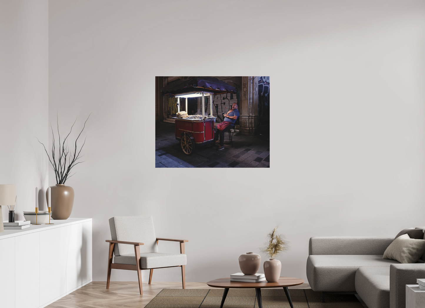112,5 x 90 cm, Photo Print on Fuji Crystal DP II Matte Istanbul Impressions: Corner Office