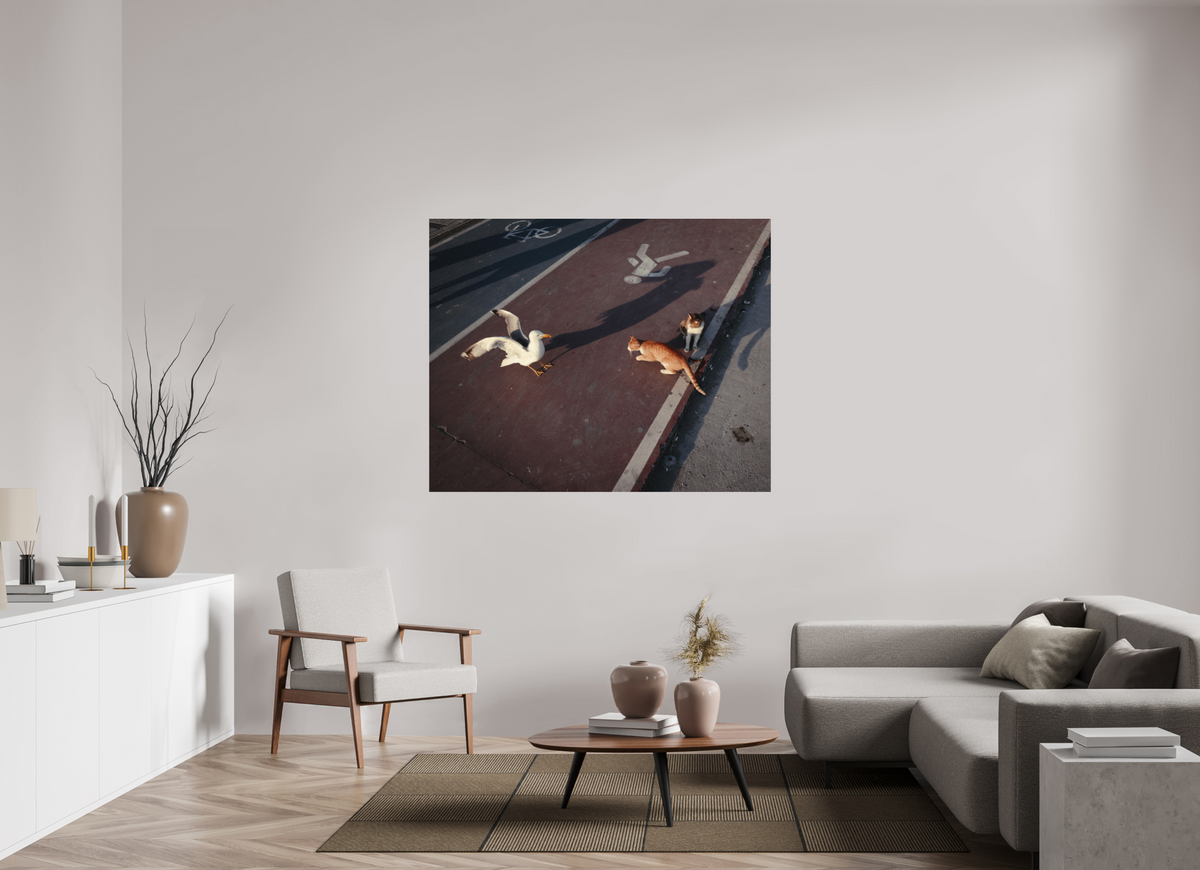 150 x 120 cm, Photo Print on Fuji Crystal DP II Glossy Istanbul Impressions: Local Traffic
