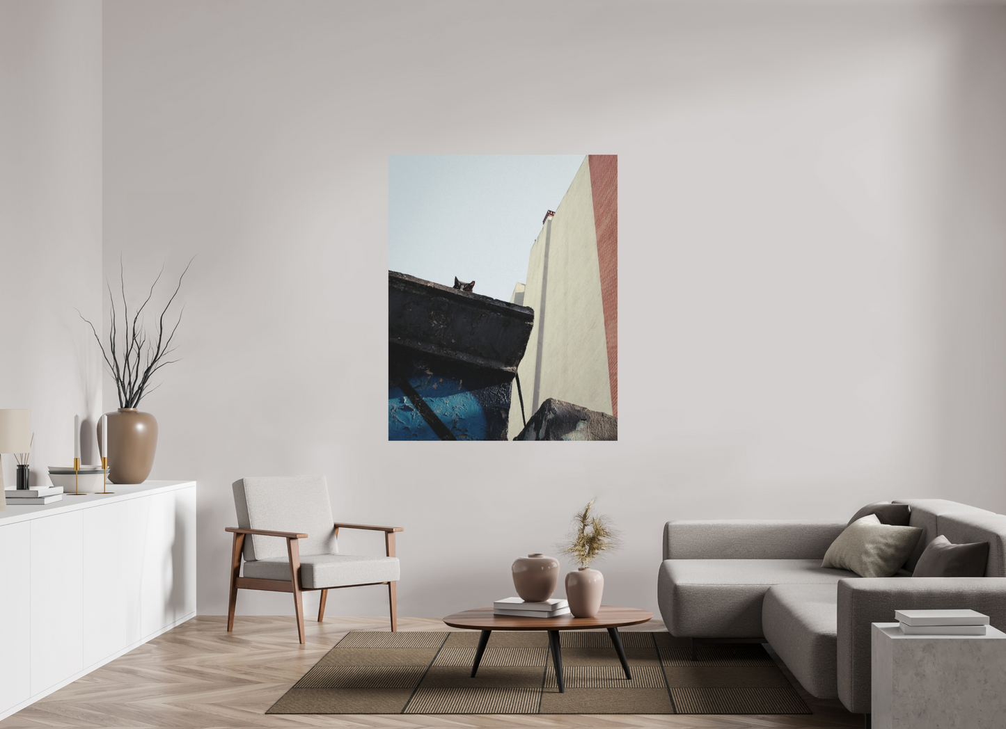 120 x 150 cm, Photo Print on Fuji Crystal DP II Matte Istanbul Impressions: Just Checking