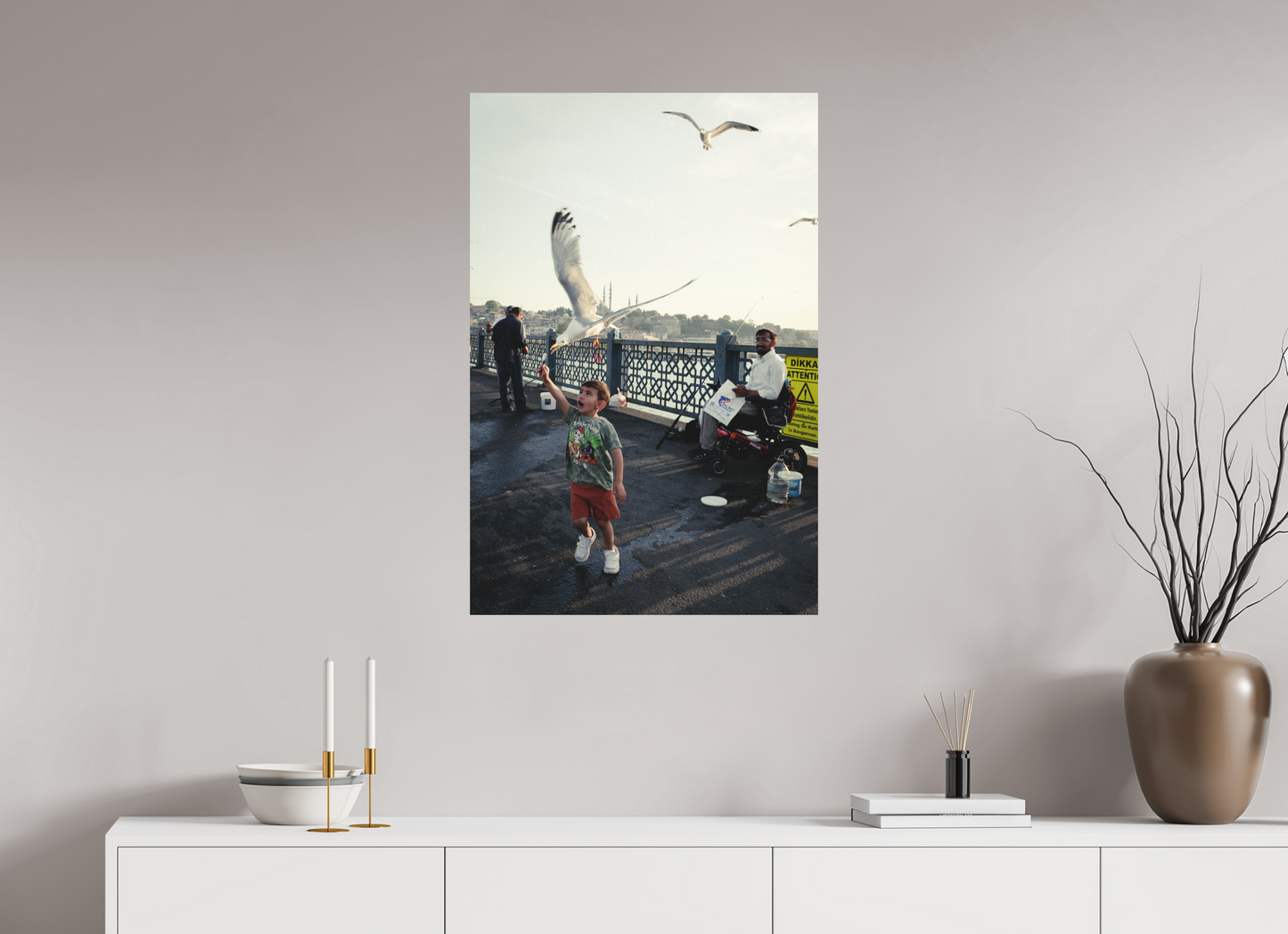 60 x 90 cm, Photo Print on Fuji Crystal DP II Matte Istanbul Impressions: Catch of the Day