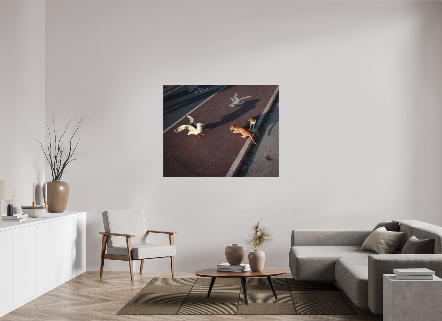 137,5 x 110 cm, Photo Print on Fuji Crystal DP II Glossy Istanbul Impressions: Local Traffic