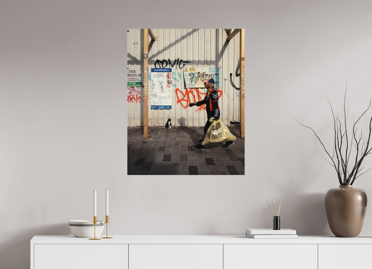 70 x 87,5 cm, Photo Print on Fuji Crystal DP II Glossy Istanbul Impressions: Neighborhood Watch