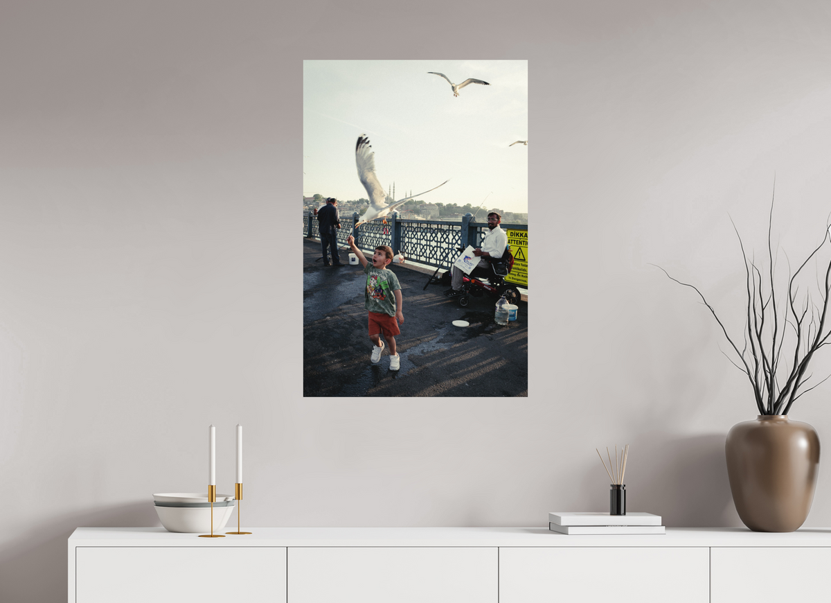 60 x 90 cm, Photo Print on Fuji Crystal DP II Glossy Istanbul Impressions: Catch of the Day