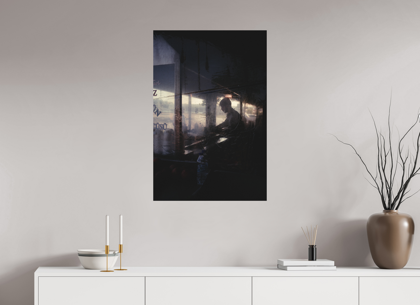 60 x 90 cm, Photo Print on Fuji Crystal DP II Matte Istanbul Impressions: Prep Work