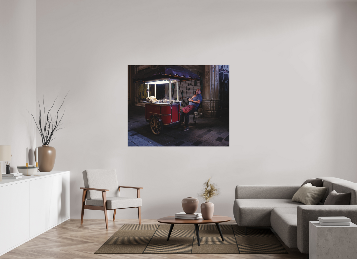 150 x 120 cm, Photo Print on Fuji Crystal DP II Matte Istanbul Impressions: Corner Office