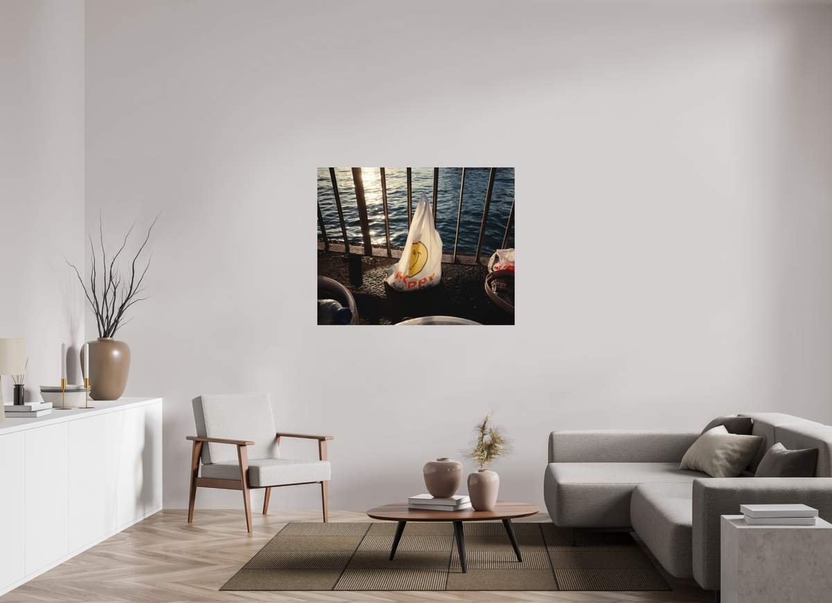 125 x 100 cm, Photo Print on Fuji Crystal DP II Glossy Istanbul Impressions: Harbor Ghost