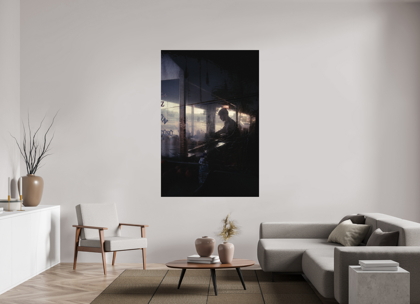 120 x 180 cm, Photo Print on Fuji Crystal DP II Glossy Istanbul Impressions: Prep Work