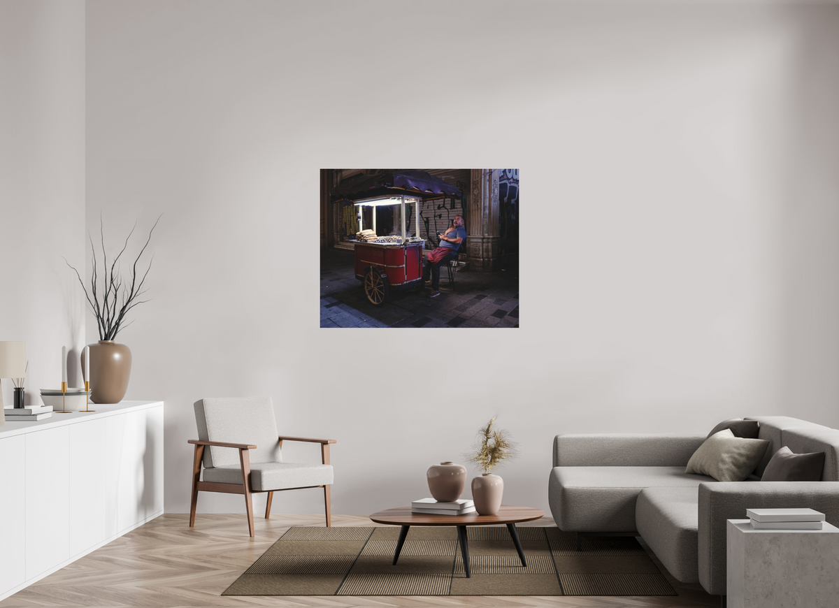 125 x 100 cm, Epson Fine Art Cotton Smooth Natural Istanbul Impressions: Corner Office