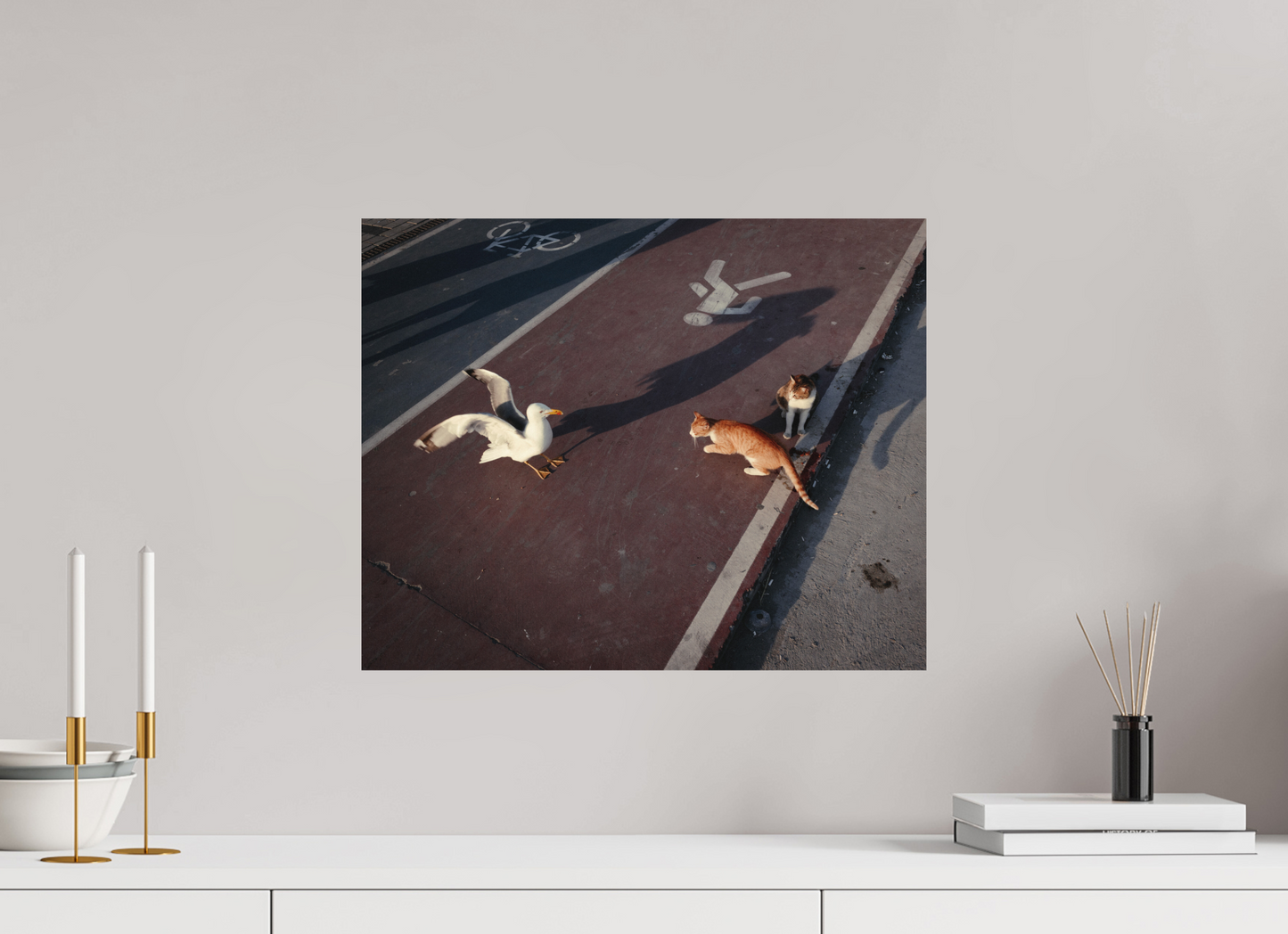 50 x 40 cm, Photo Print on Fuji Crystal DP II Glossy Istanbul Impressions: Local Traffic
