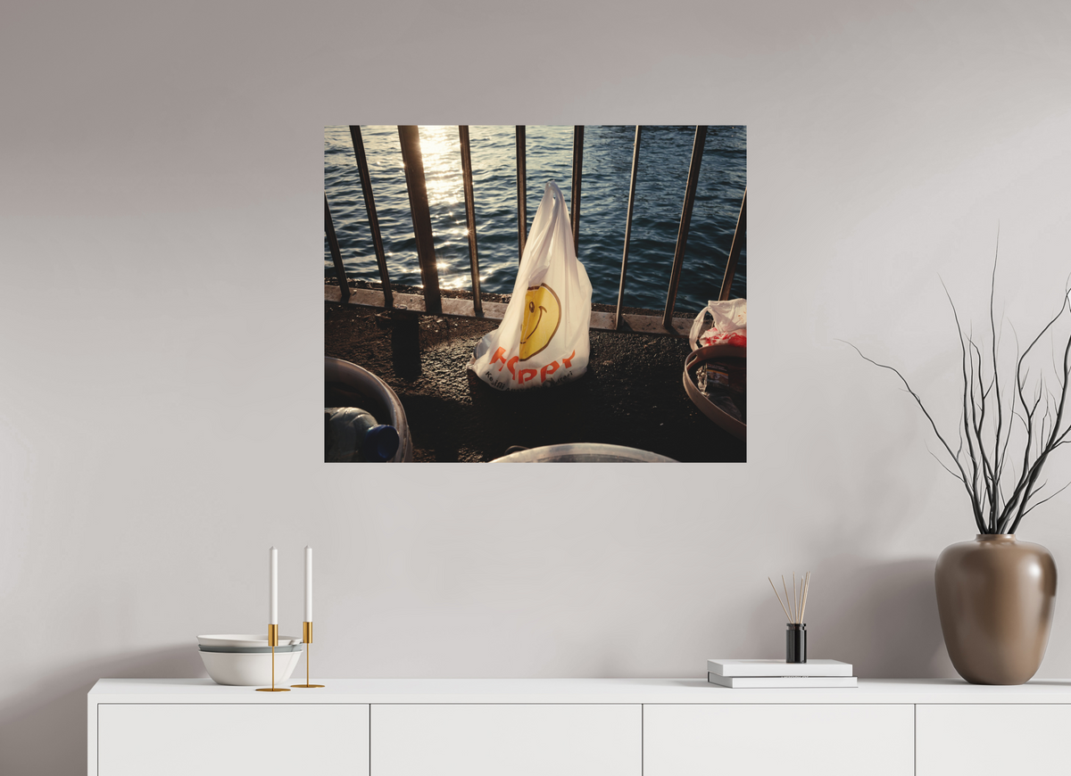 87,5 x 70 cm, Photo Print on Fuji Crystal DP II Matte Istanbul Impressions: Harbor Ghost